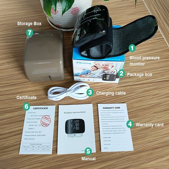 Tensiomètre Vocal Rechargeable – Rapide & Ultra Précis