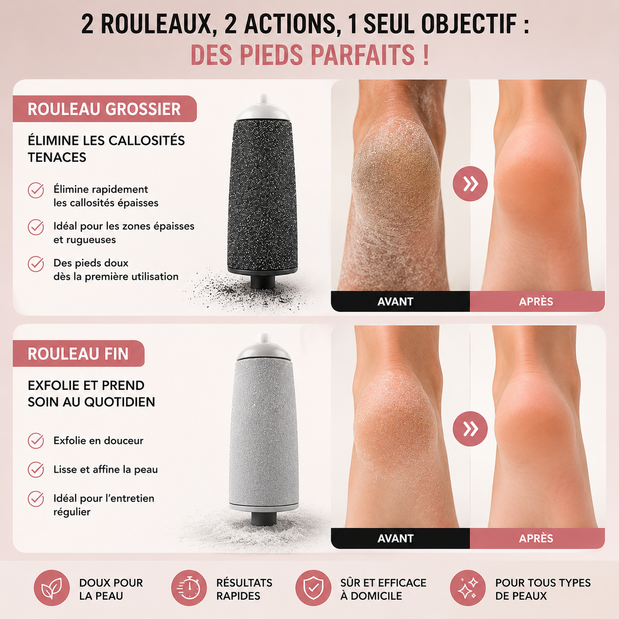 Pieds Neufs en 1 Minute