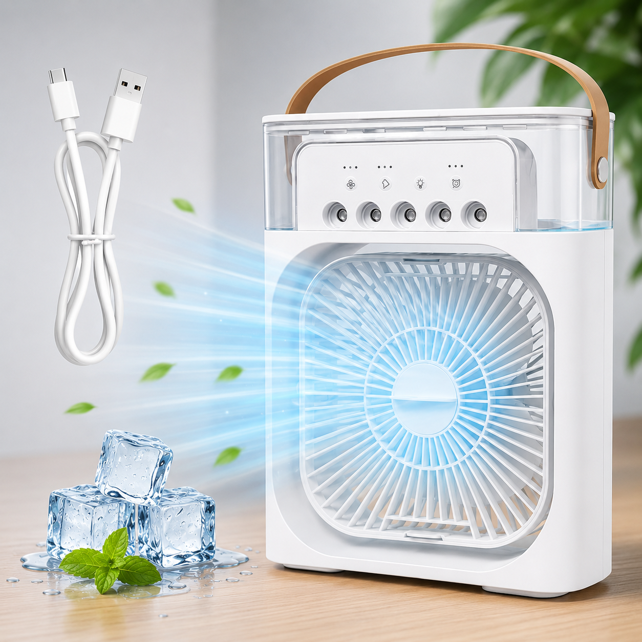 MINI CLIMATISEUR VENTILATEUR QUI CHANGE TOUT.