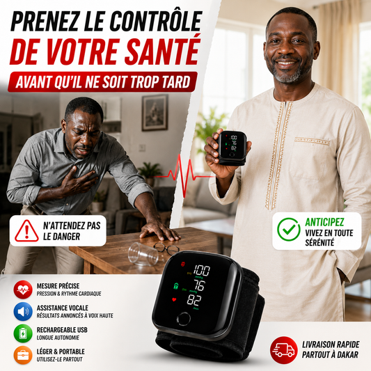 Tensiomètre Vocal Rechargeable – Rapide & Ultra Précis